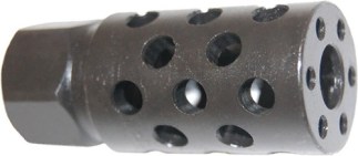 GUNTEC MULTI PORT COMPENSATOR - AR308 BLACK