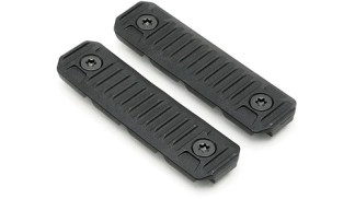 M-LOK CABLE MANAGEMENT COVERS - BLACK, LONG, 2/PC