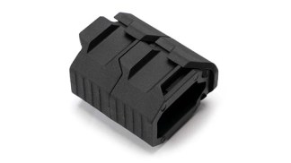 M-LOK STACKED ANGLED GRIP W/ CMS - BLACK