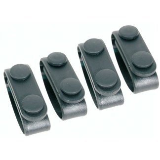 MOLDED BELT KEEPERS (SET OF 4) - BLACK