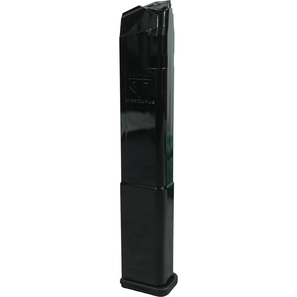 Elite Tactical Systems Carbon Smoke Gen 2 Handgun Magazine for Glock 17 9mm Luger 32/rd Bulk