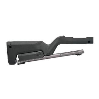 Tactical Solutions X-Ring Takedown Barrel and Stock Kit .22 LR 16.5" 1/2x28 Threaded Barrel Gun Metal Grey