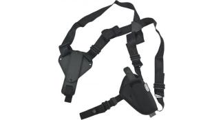Uncle Mike's Plain Black Nylon Shoulder Holster 8705 AM#5