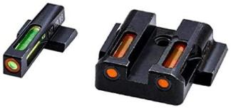 HIVIZ LiteWave H3 sight Orange/Green LitePipe/Orange front ring fits S&W Shield models