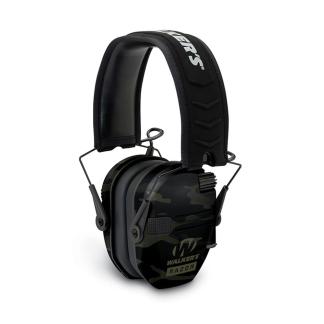 Walker's Razor Slim Shooter Folding Electronic Muff--Camo Grey