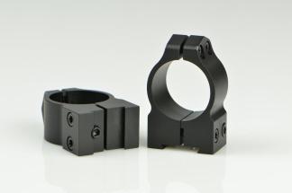 Warne Maxima Fixed (16mm Dovetail) Scope Ringmount with Grooved Receiver Fits CZ527 1" Medium Matte