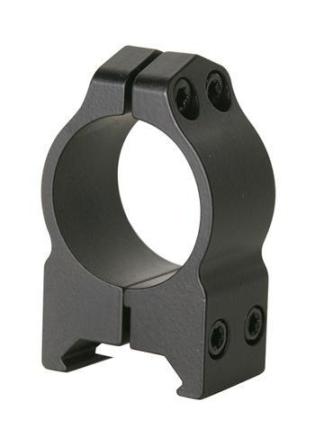 Warne 2-Piece Maxima Fixed Scope Ringmounts with Grooved Receiver - Tikka 1" High Matte