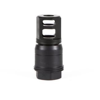 Sig Sauer Clutch-Lok Tapered QD Muzzle Brake for SLX/SLH Suppressors 5.56mm Black