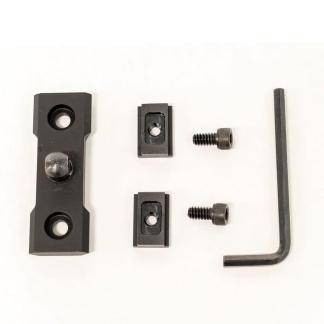 Grovtec Anschutz T-Nut Rail Adaptor Set Black