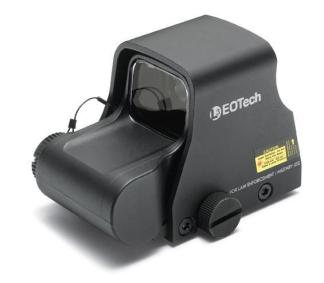 EOTech XPS3 Holographic Weapon Sight - Night Vision Compatible - -2 68 MOA Ring w/(2) 1 MOA Dots- Matte