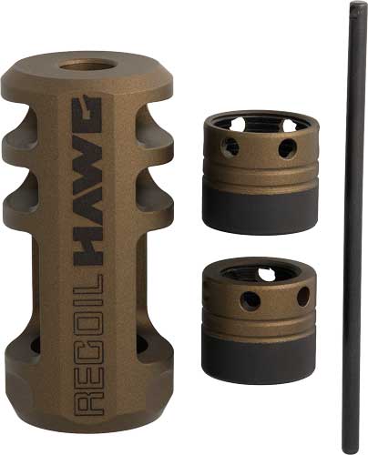 BROWNING RECOIL HAWG MUZZLE - BRAKE SMOKED BRONZE W/TOOL