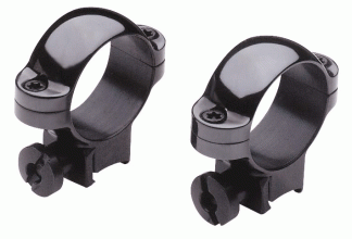 BURRIS RINGS 3/8" DOVETAIL 1" - MEDIUM STEEL MATTE