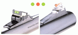 TRUGLO SIGHT SET REMINGTON - SLUG BARRELS RED/GREEN