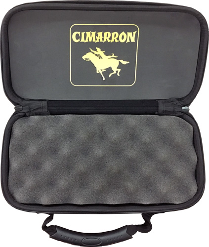 CIMARRON REVOLVER CASE LARGE - 5.5" TO 8" BARREL BLACK