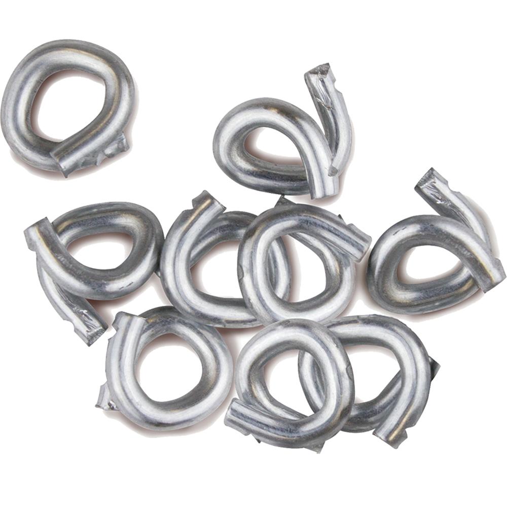 LEM Products 3/8" Hog Rings - 100/ct
