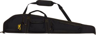 BROWNING BUCK MARK LOGO GUN - CASE 50" RIFLE BLK/GLD W/SLING