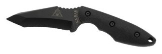 KA-BAR TDI HINDERER HELL FIRE - KNIFE 3.5625" W/SHEATH BLACK