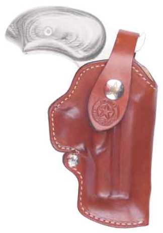 BOND ARMS BELT LOOP HOLSTER RH - 3.5" W/FULL TRIGGER GUARD TAN