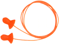 HOWARD LEIGHT QUIET EAR PLUGS - W/CORD & CASE 2-PAIR PACK