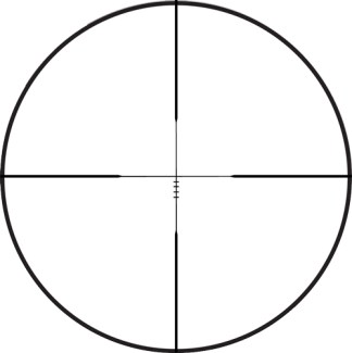 TRUGLO SCOPE BUCKLINE 3-9X32MM - BDC BLACK W/WEAVER RINGS