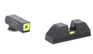 Green Tritium LimeGreenLumi Outline Square (non trit) REAR for Glock Gen 5