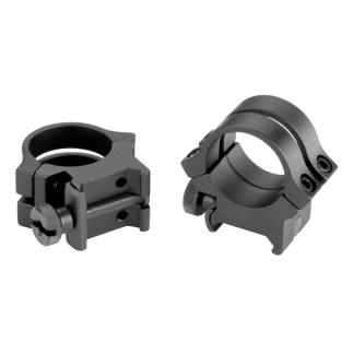 Weaver Quad Lock Detachable Scope Rings 1" High Matte