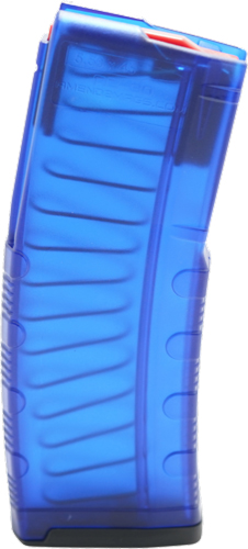 AMEND2 AR-15 MAGAZINE 5.56X45 - 30RD POLYMER TRANS NRA BLUE