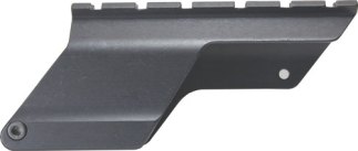 AIMTECH SADDLE MOUNT MOSSBERG - 500/590 12GA. BLACK MATTE