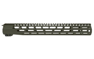 GGP AR15 15" MLOK HANDGUARD OLV DRAB