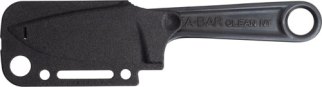 KA-BAR FORGED WRENCH KNIFE - 3" PLAIN EDGE BLACKOUT W/SHTH