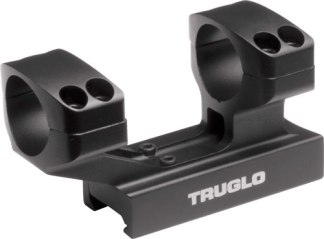 TRUGLO 1-PIECE PICATINNY RISER - SCOPE MOUNT 1"HEIGHT 1" RINGS
