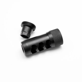 Area 419 Hellfire Self Timing Muzzle Brake 6.5mm Black Nitride 5/8-24