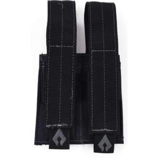 Advance Warrior Solutions Pistol Double Mag Pouch Black
