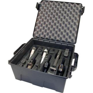 MTM Tactical Pistol Handgun Case Fits 6 Handguns Dark Earth