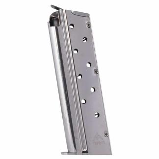 MEC-GAR 1911 Handgun Magazine 9mm Luger HT Nickel 9/rd