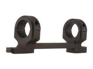 DNZ 1-Piece Game Reaper Scope Mount - Savage Round Receiver Offset Rings LA 1" Medium Black