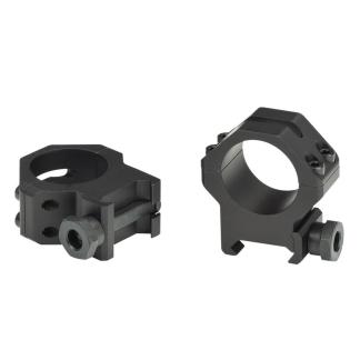 Weaver 4-Hole Tactical Picatinny Aluminum Scope Rings 1" High Matte
