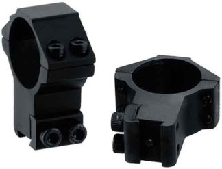 UTG AIRGUN/RIMFIRE RINGS 30MM - HIGH PROFILE 2PC 3/8 DOVETAIL