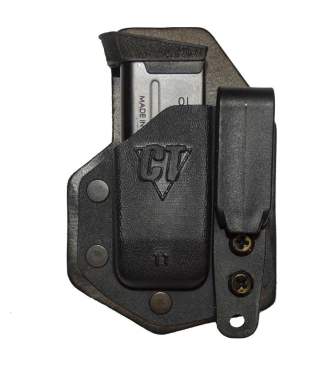 CompTac eV2 Mag Pouch - #43 - Glock 43 - Black - LSC- Black