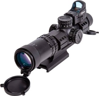 FIREFIELD RAPIDSTRIKE 1-4X24 - RIFLESCOPE CIRCLE DOT RED/GRN