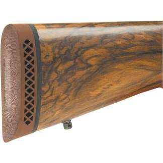 Pachmayr Deluxe Recoil Pad - Small 5.15" L x 1.80" W x 1" T Black/White Line Base